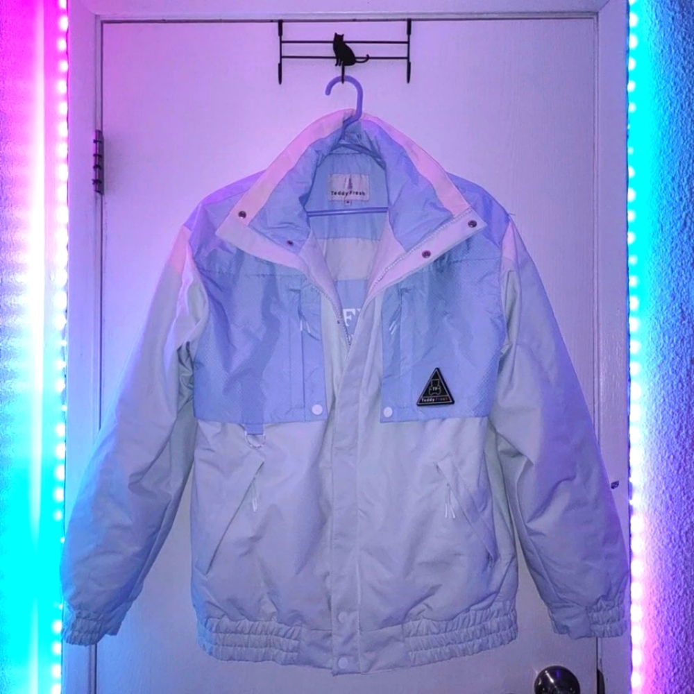✨️💎RARE 🧸Teddy Fresh🧸 Pastel Ski Coat Mens M💎✨️